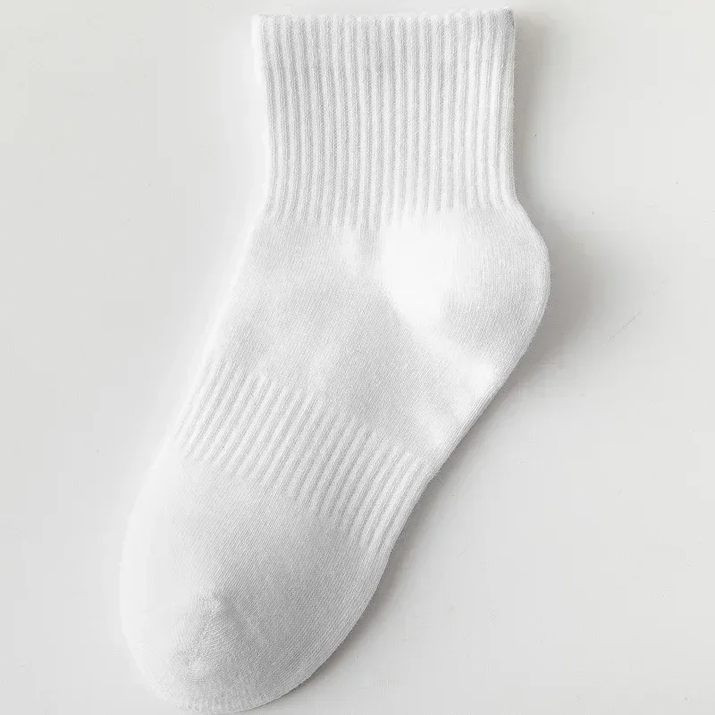 

Socks cotton cotton cotton middle socks in spring and summer thin sweat absorption, breathable, electric heating