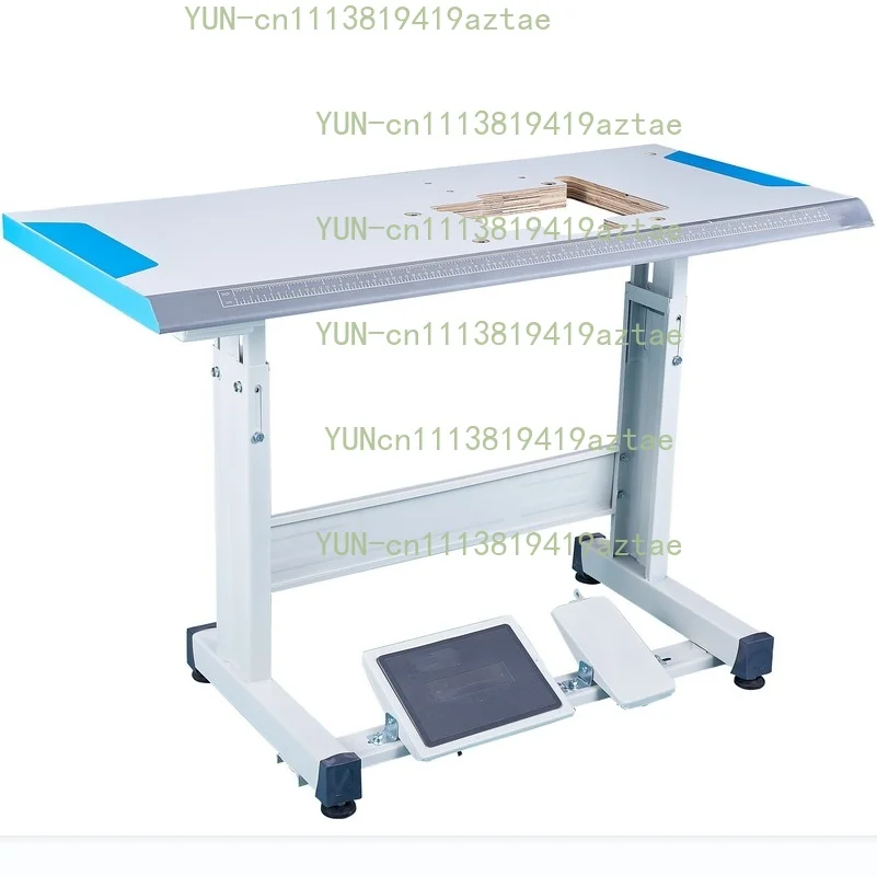 Industrial Sewing Machine Wooden Table, Heavy Duty Solid Wood Sewing Workbench for Industrial Sewing Equipment