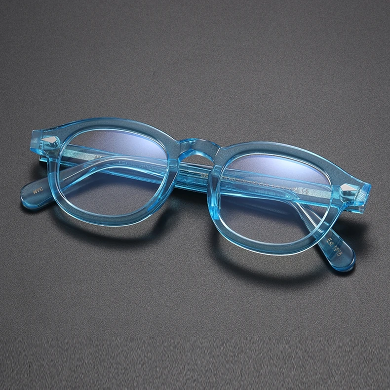 Johnny Depp Anti Blaues Licht Brillen Männer Lemtosh Gläser Frauen Computer Brille Luxus Marke Vintage Acetat Rahmen – Detail 22
