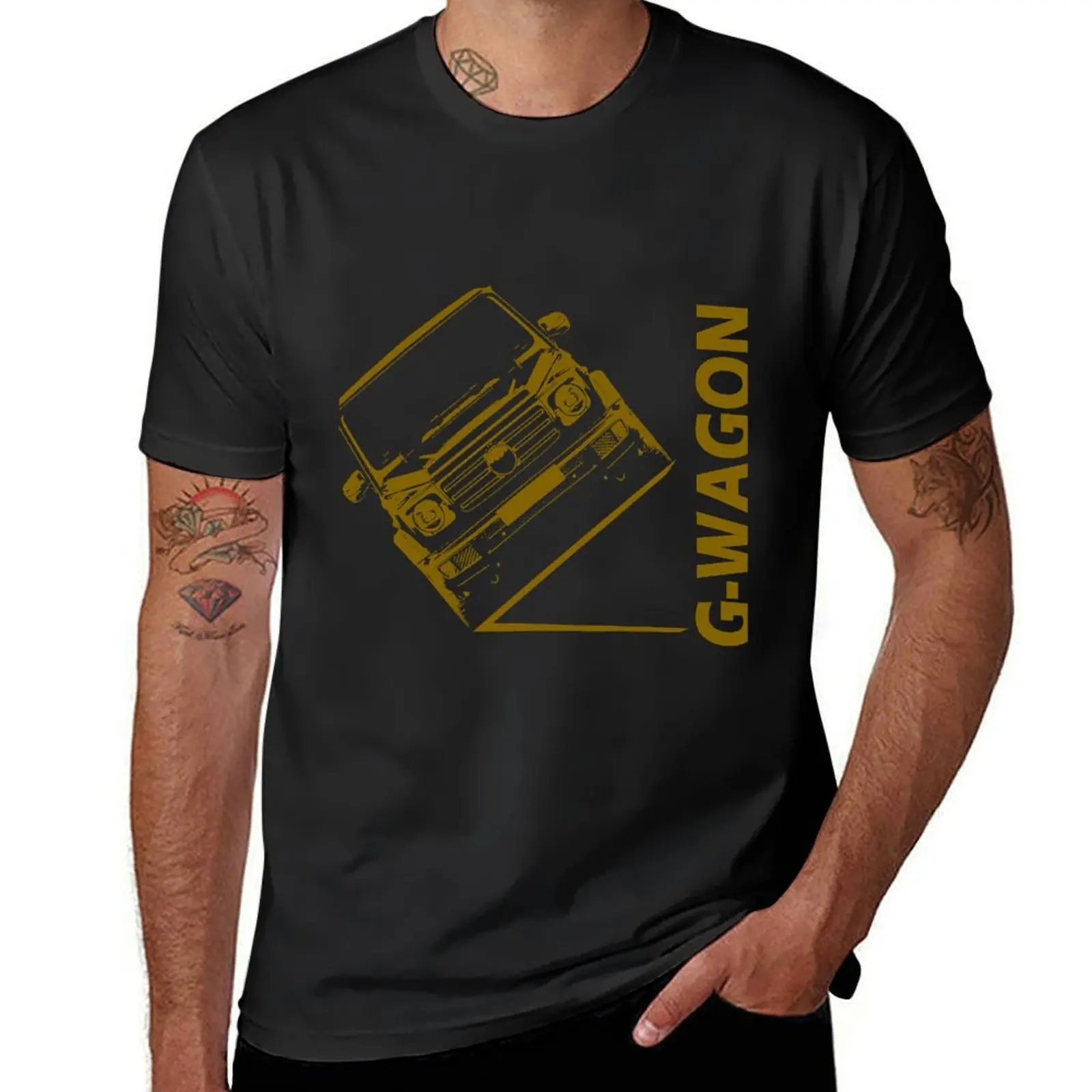 G wagon off road modern design T-Shirt customs funnys oversized t shirts for men