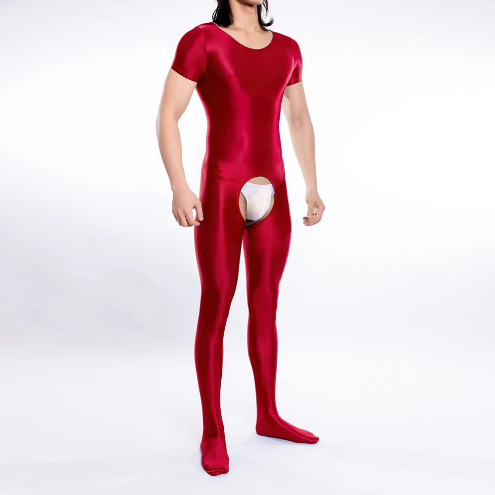 مثير الرجال داخلية اللياقة البدنية الرياضة Bodystockings ملابس رياضية لليوجا تنفس منامة مفتوحة المنشعب الرياضة تشكيل يوتار خادمة الجوارب