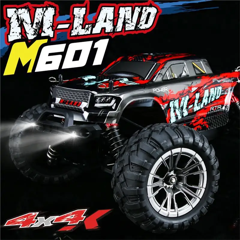 1/16 M601 remote control car powerful torque 4WD off-road climbing car high-speed drift car simulation model toy holiday gift