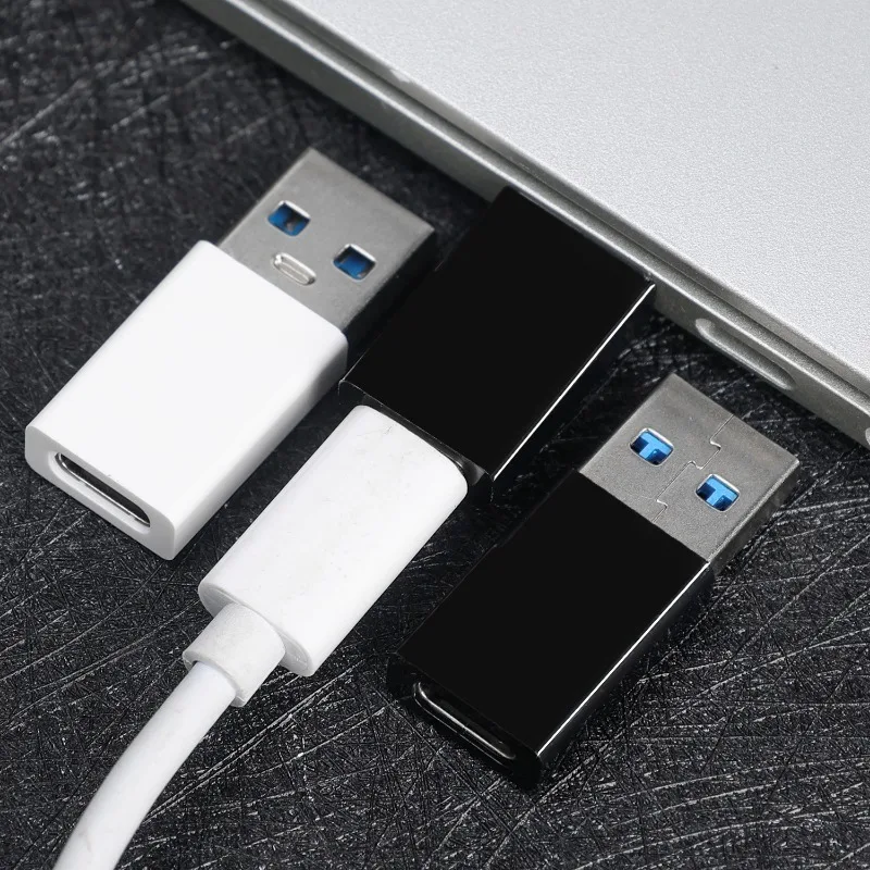 6/3/1PCS USB Male To Type C Female Phone Adapters OTG High-speed USB C To USB3.0 Data Line Charging Converter for Laptop PC