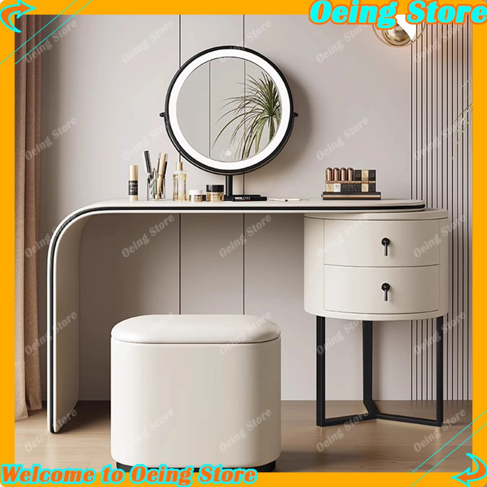 

European Chair Dressing Table Extendable Women Modern Corner Dressing Table Mirror White Camas Y Muebles Home Accessories