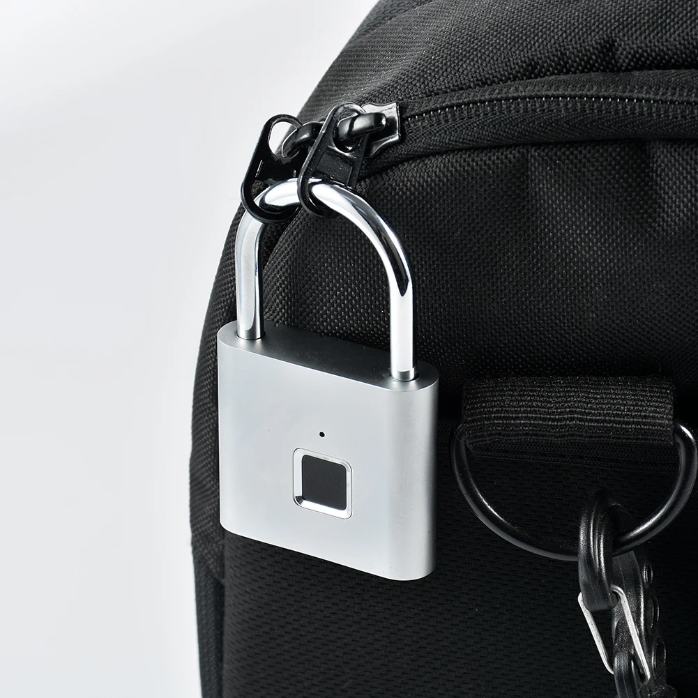 

Водонепроницаемый замок с отпечатками пальцев, умный биометрический замок с отпечатками пальцев, дверной замок без ключа, защитный замок для чемодана