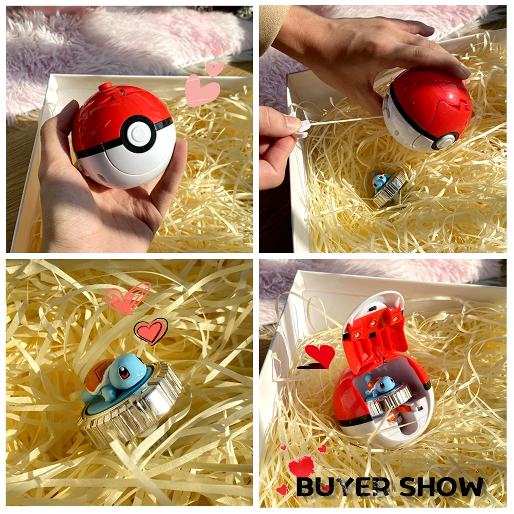 Bandai pokemon anime pikachu topos lançadores giroscópio mágico crianças arena brinquedos figura de ação menino aniversário natal presente do feriado