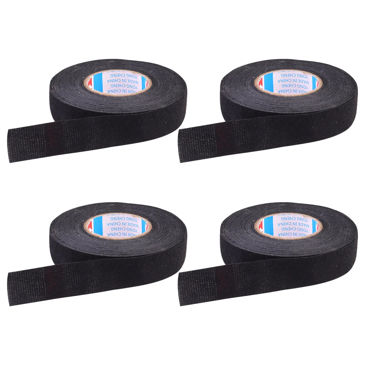 

4 pcs 19Mm X 15M Electrical Tape Insulation Vinyl Wire Wrap For Car Automotive Industrial Home Use Flame Resistant Waterproof