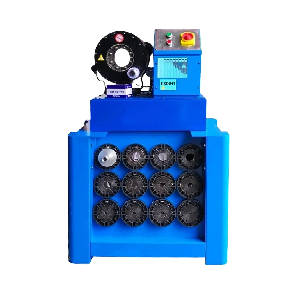

Most popular electric mobile van new condition hydraulic crimping machine mobile 220V hose crimping machine