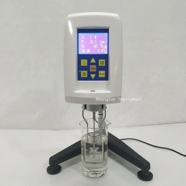 Digital Rotary Viscometer & Viscometer Testing Instrument: Ideal for Various Viscosity Testing Applications