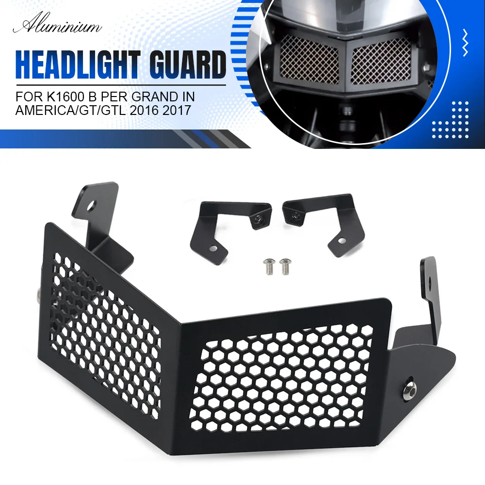 

﻿Motorcycle Accessories Aluminium Oil Cooler Guard Cove Grill Protector For BMW K1600 B Per Grand In America/GT/GTL 2016 2017+