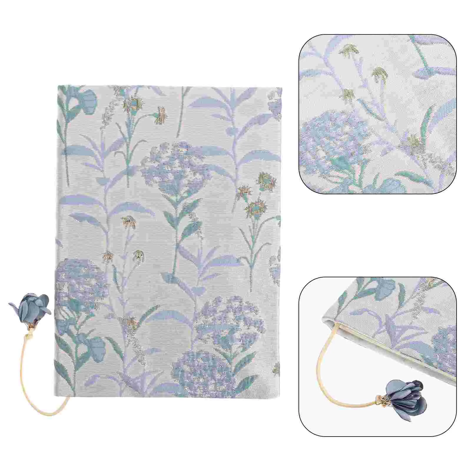 Handmade Cloth Book Cover Protector for Students Note Scrapbook Decorative Sleeve Books Manual Stylish