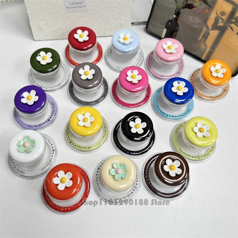 

Korean Cute 3D Flower Magnetic Phone Holder Grip Tok Griptok Phone Stand Holder Support For iPhone For Pad Magsafe Smart Tok
