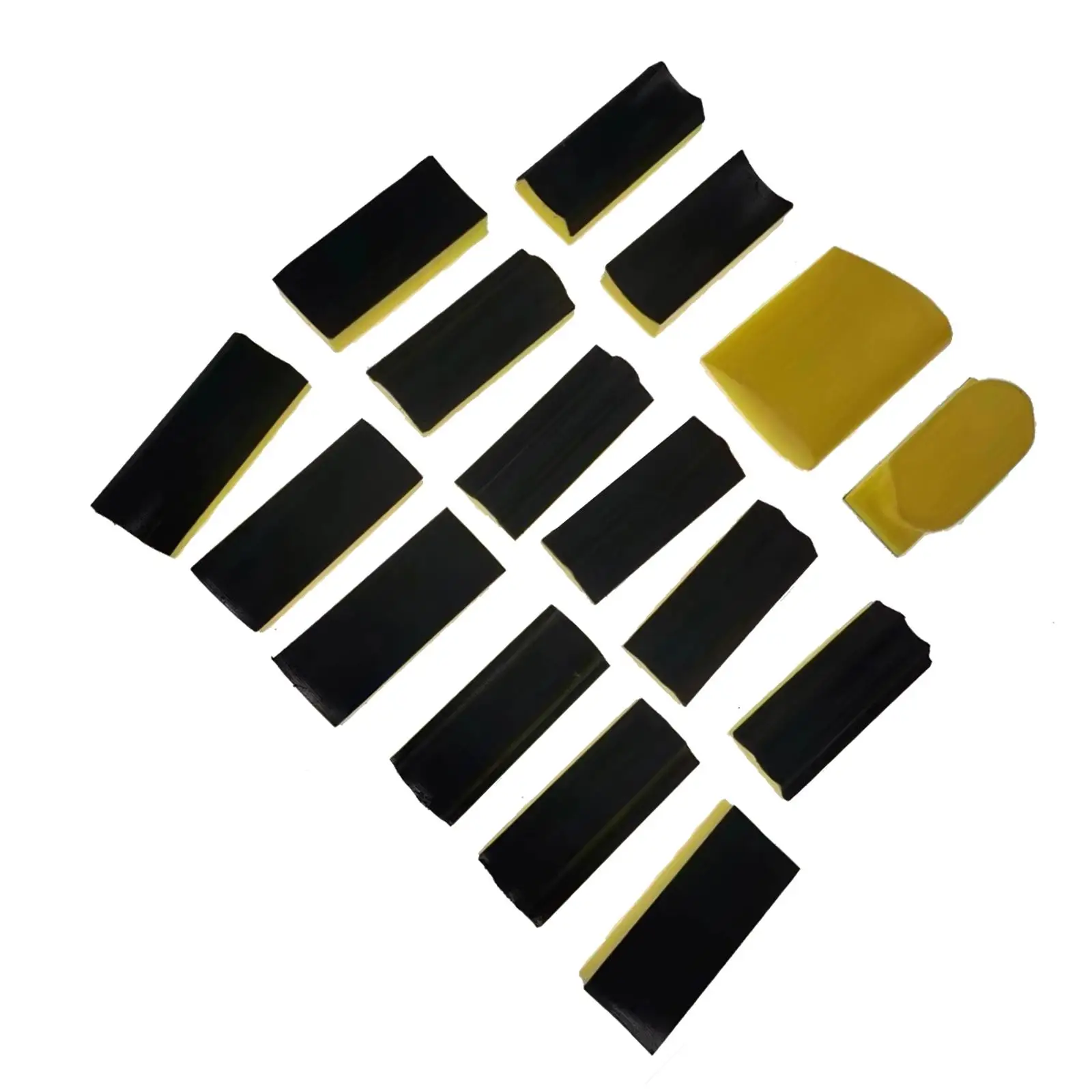 

16Pcs Hand Sanding Block Set Sanding Pad Kit Contoured Profile Multifunctional