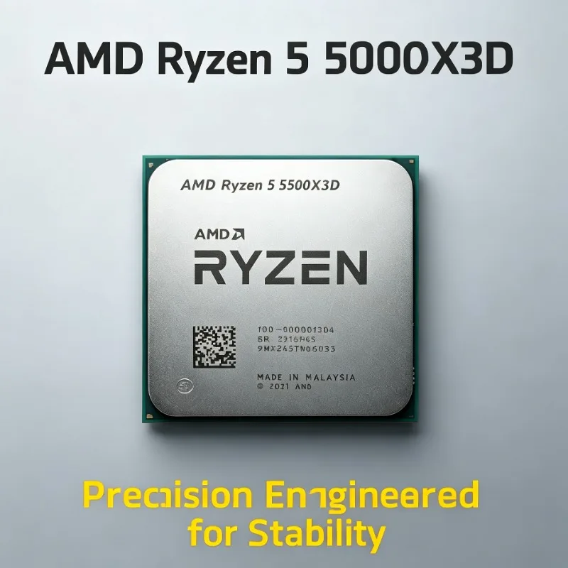 E-sports Desktop Game Processor AMD 5500X3D AM4 Platform 7 Nanometer 105W 6 Core 12 Thread Huge 96M Cache DDR4