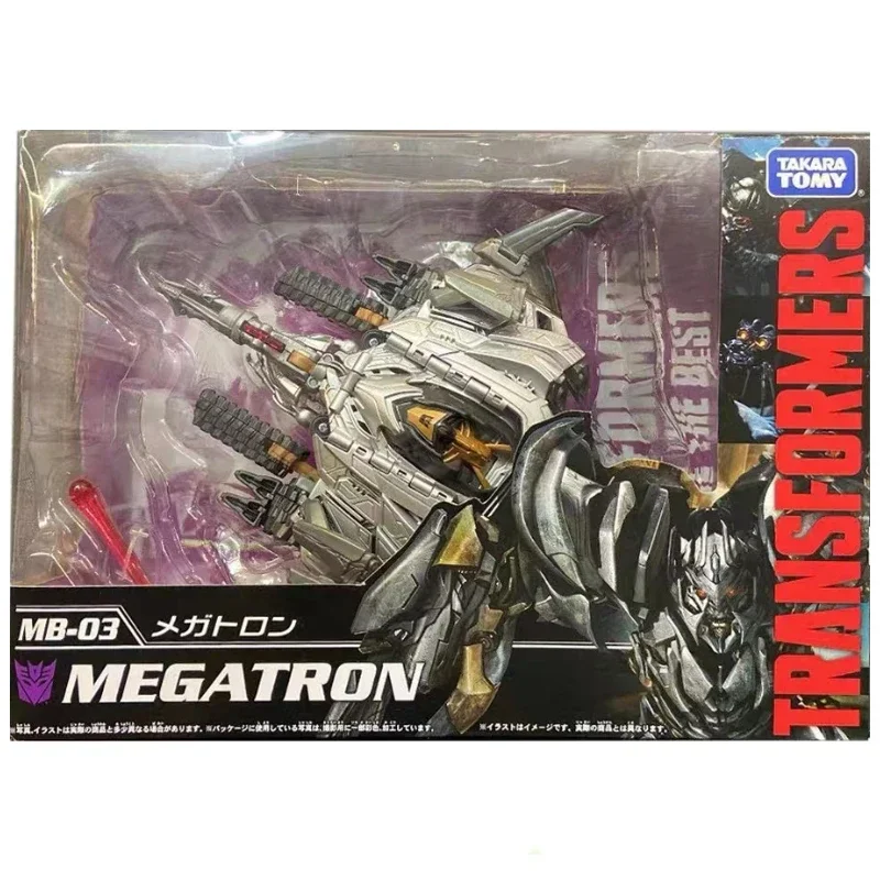 In Stock Takara Tomy Transformers MB regular version MB-03 Megatron Collect Figure Anime Robot Anime Action Models Toys Kid Gift