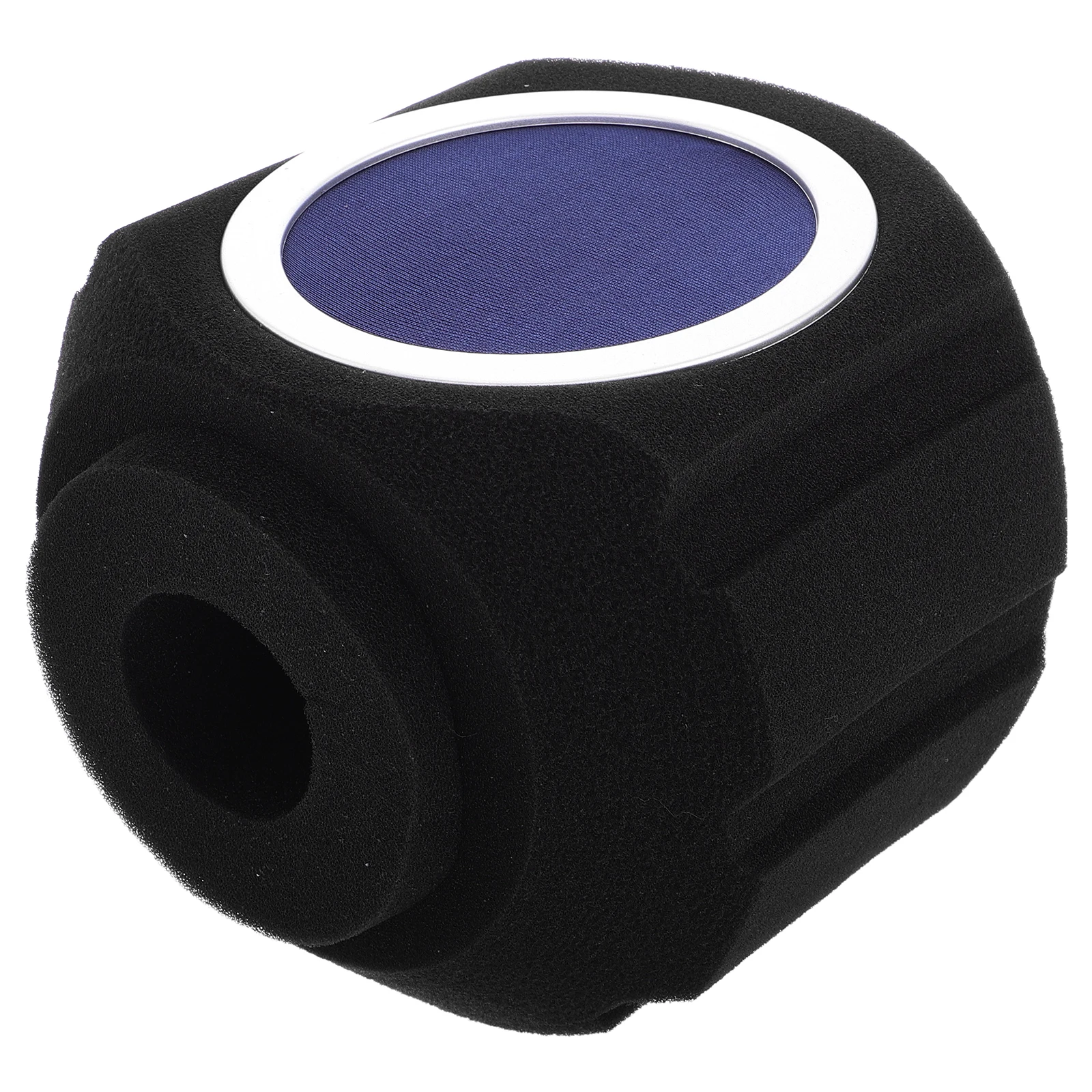 Microphone Isolation Shield High Density Absorbent Sponge Soundproof Cover for Condenser Mic Recording Studio Broadcasting