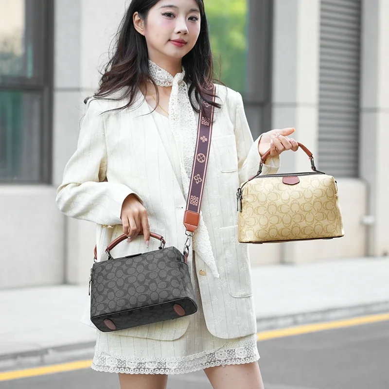 

Premium Leather Crossbody Bag For Elegant Ladies From Luxury Brand By Famous Designer, Shoulder Bag