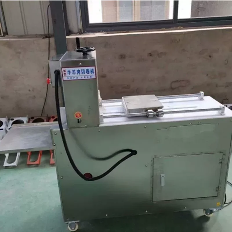 

Full Automatic Frozen Meat Slicer Automatic Frozen Meat Cutting Machine Frozen Beef Meat Slicing Machine
