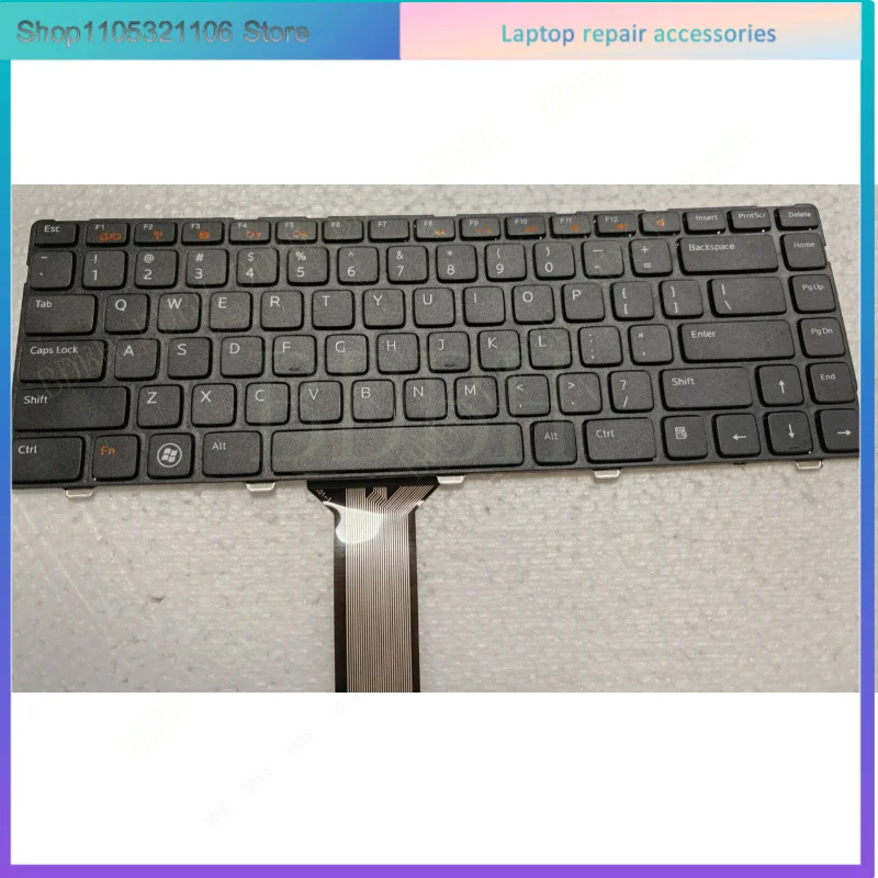 Nuevo teclado para Dell Inspiron 14R 5420 7420 14 3420 N4110, teclado estadounidense sin retroiluminación
