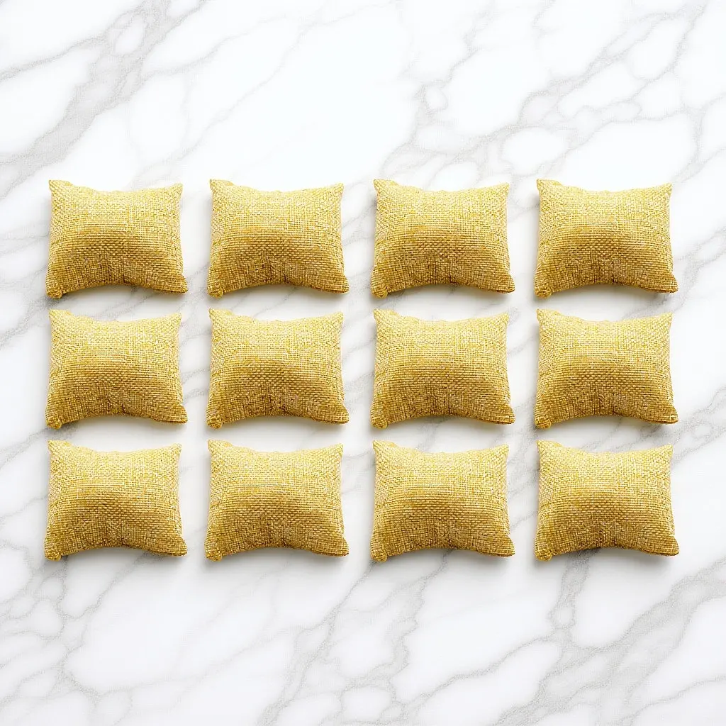 

12Pcs Bangle Display Pillow Cushion for Watch Jewelry Holder Portable Soft Pillow for Retail Store Museum Display Case Accessory