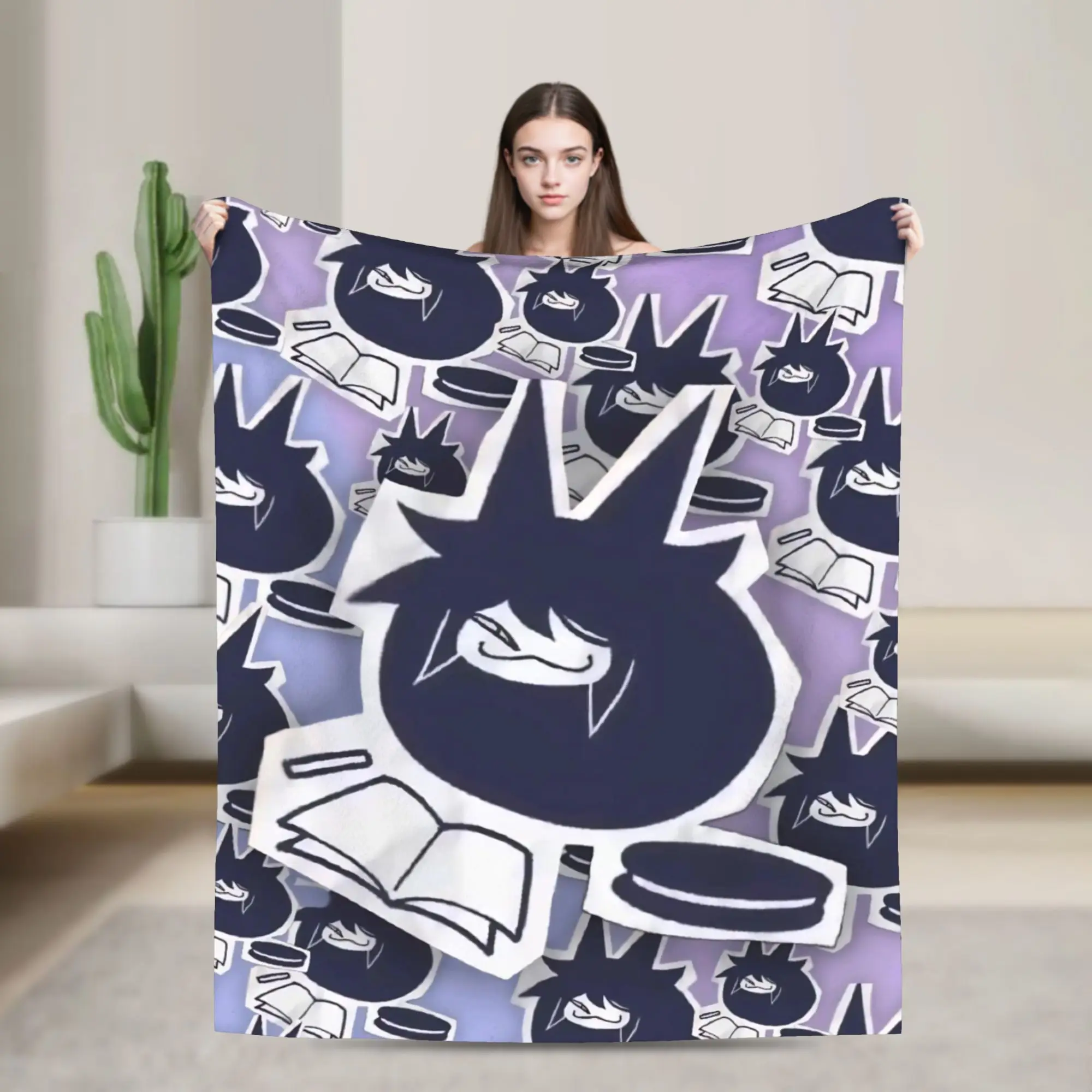 FPE Fundamental Paper Education Throw Blanket for Couch Soft Fuzzy Plush Blanket 50x60 Inch Multiple Sizes Bedspreads All Season