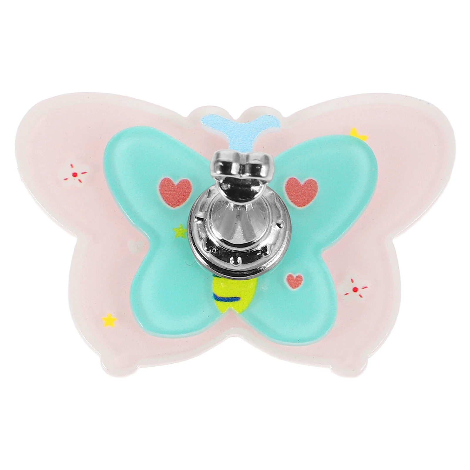 

Butterfly Nail Stand Acrylic Double Layer Reusable Curved Forms for Nail Salon Display Storage Longlasting Portable Jewelry