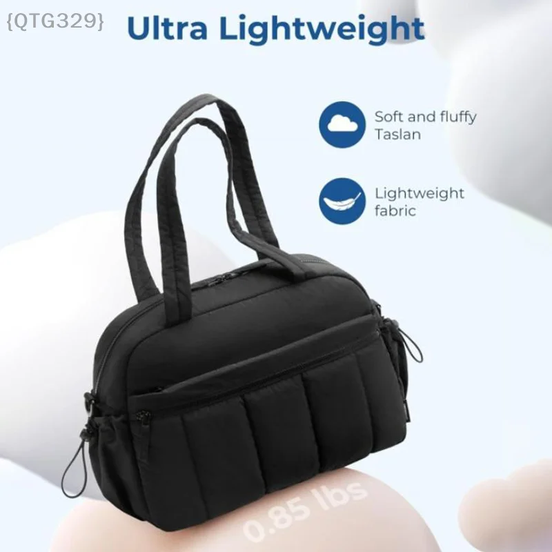 

{QTG329} Lightweight Travel Duffel Bag – Dry Wet Separation, Waterproof Gym Bag For Women, Weekender & Cabin Luggage