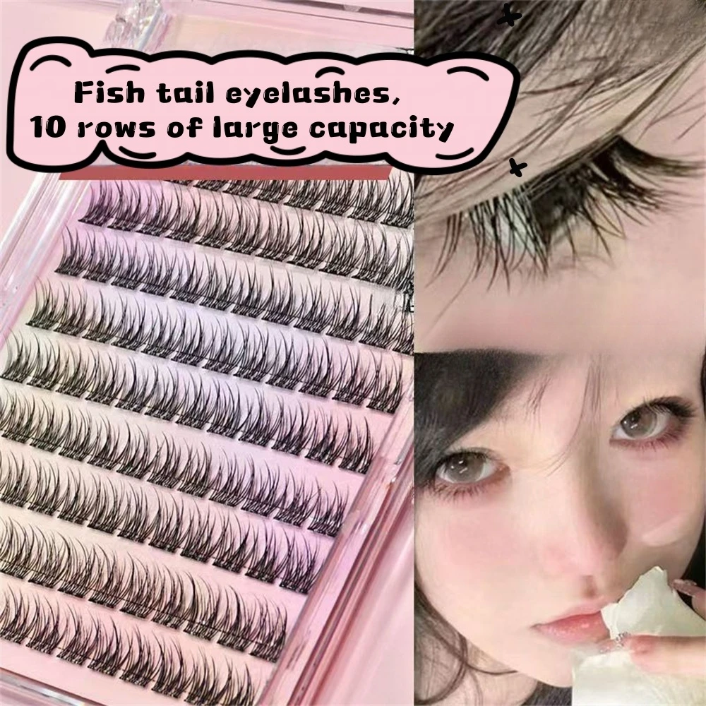 رموش ذاتية اللصق على شكل عباد الشمس - طراز "عين الكلب" المجعدة مقاس 12 مم لتكبير العين الطبيعية #6