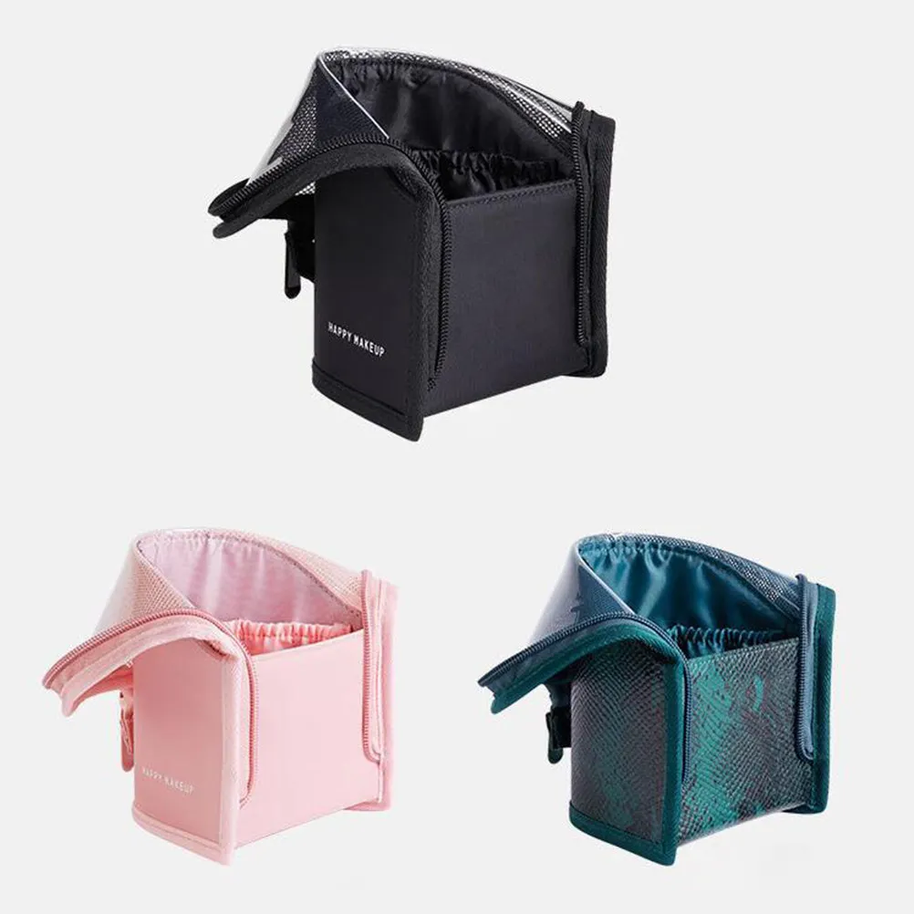 

Премиальный легкий сетчатый органайзер для кистей для макияжа, дорожный футляр для кистей, компактный, вместительный, на молнии