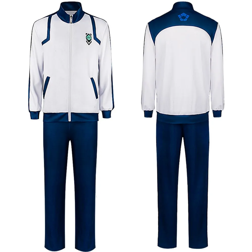 Blue Lock Cosplay Costume Isagi Yoichi School Uniform Men Football Jersey Team V NO.9 Suit For Mikage Reo