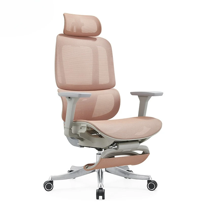 

Three-stage waist protection director High-end reclining Artificial body office chair Administrative meeting chair Staff chair