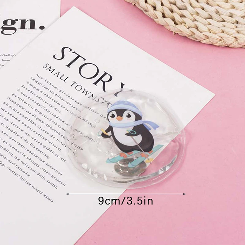 Mini Winter Hand Warmer Instant Heating Pack Reusable Cute Cartoon Penguin Hand Warmer Warm-Fitting And Fast Self-Heating Gift