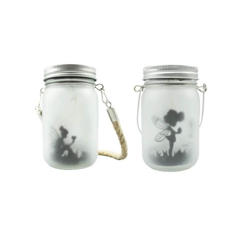 

Solar Glass Mason Bottle Fairy Jar Solar Light Garden Light Garden Decoration Ambient Light