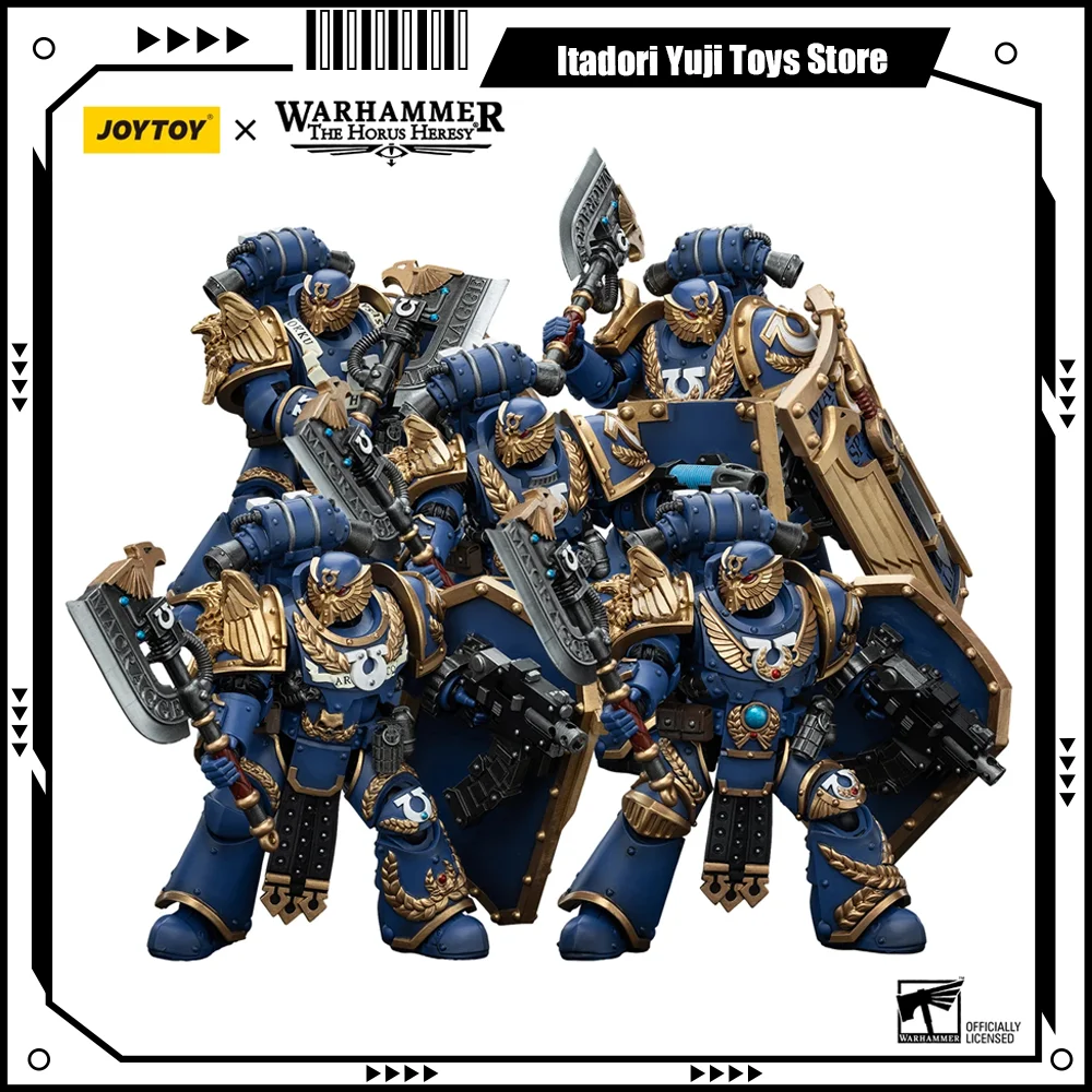 [Pre-Order] JOYTOY Warhammer 30K 1/18 Action Figures Ultramarines Invictarus Remus Suzerain Squad Suzerain 5PCS Anime Model Toys