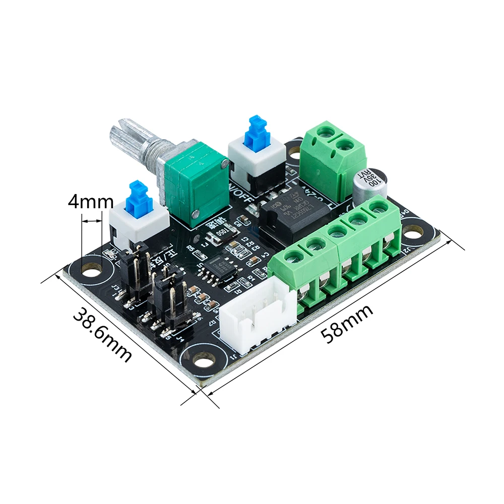 Motor Driver Controller Board For MKS OSC Stepper Motor Drive Controller Speeds Regulation Positive Negative Rotation Control