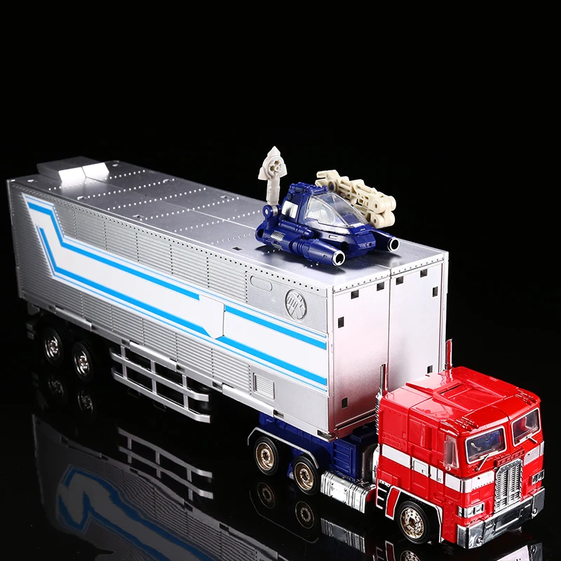 Transforming Toy Car Robot Trailer Assembly Kit Action Figure Collectible Gift Set For Fans Collector And Hobbyist New Series