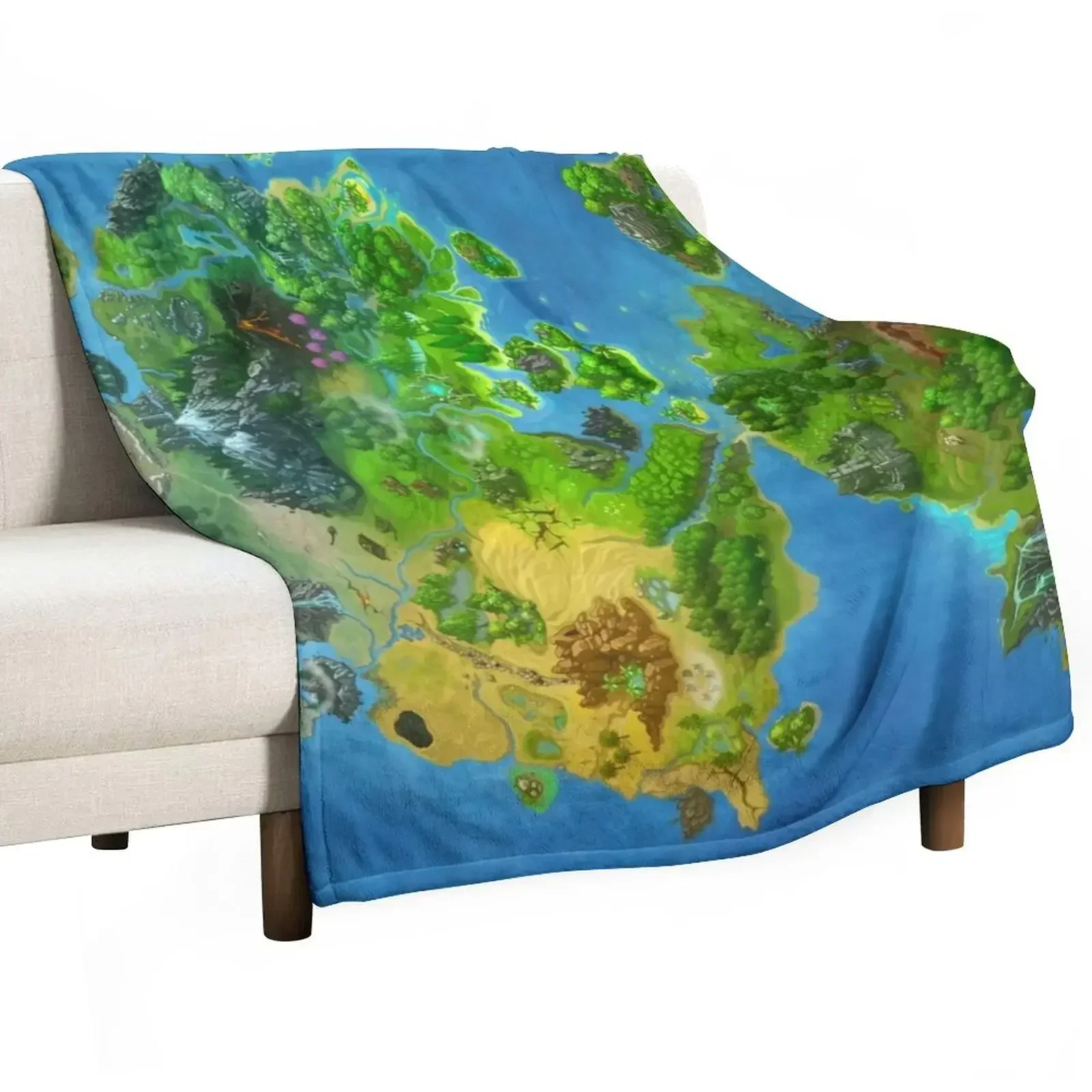 Ardent Map Blanket Throw Blanket Thermals For Travel warm winter Blankets