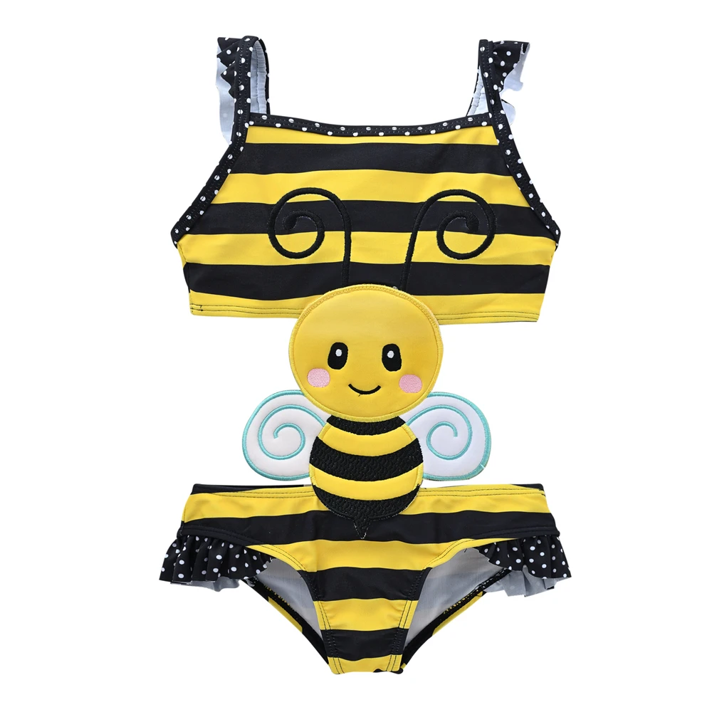 Toddler Infant Baby Girls Swimwear Watermelon Swimsuit Swimming Beach Bathing Bikini Cute Summer One-Piece Swimming