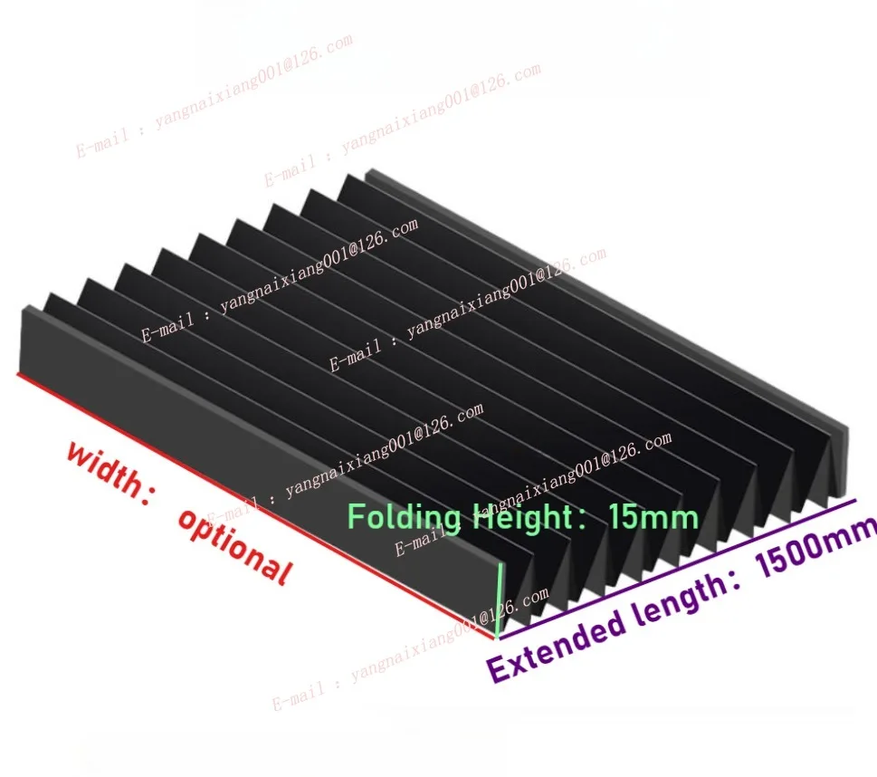 

Высота 15 мм 130-300 мм, нестандартный размер, фрезерный гибкий гравер с ЧПУ, защитный плоский аккордеон, сильфон, крышка, детали для инструмента