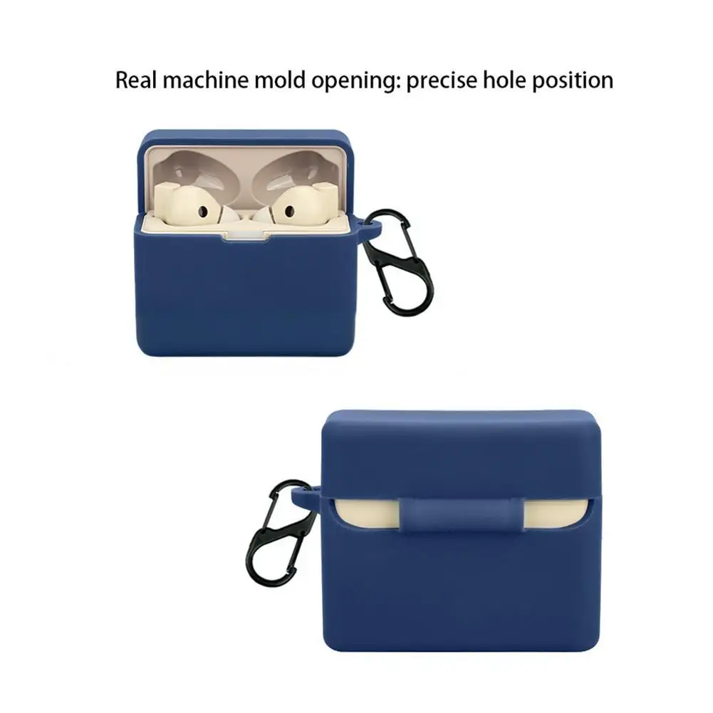 For MOONDROP MOCA Headphone Protective Cover Silicone One-piece Soft Molding Dustproof Waterproof Headphone Accessories