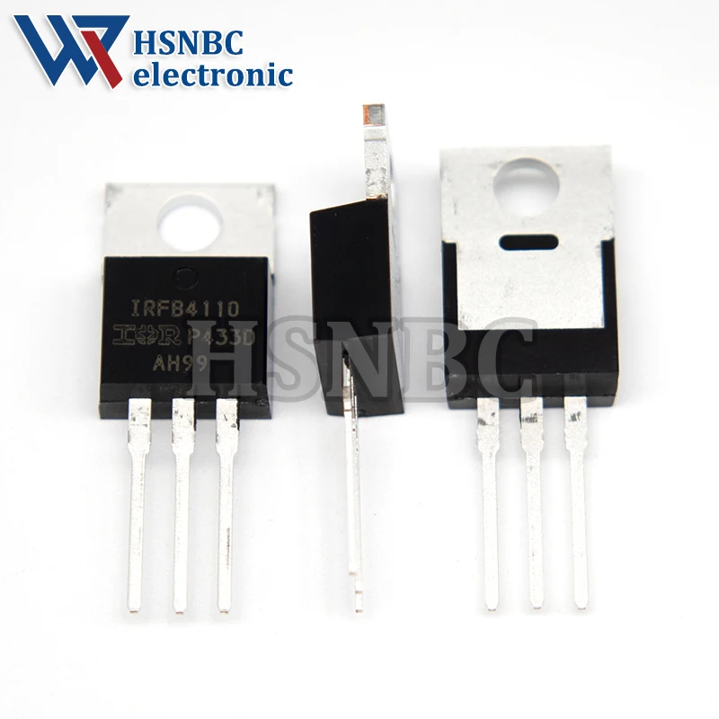 10PCS IRFB4110 IRFB4110PBF FB4110 TO-220 180A 100V N-Channel Power MOSFET Transistor 100% New Original