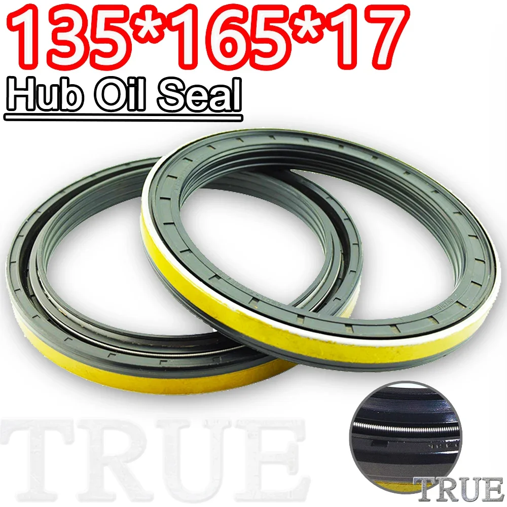 Hub Oil Seal 135*165*17 For Tractor Cat 135X165X17 FKM Combined New Holland High Quality Cartridge Cassette Combined AG Pipe