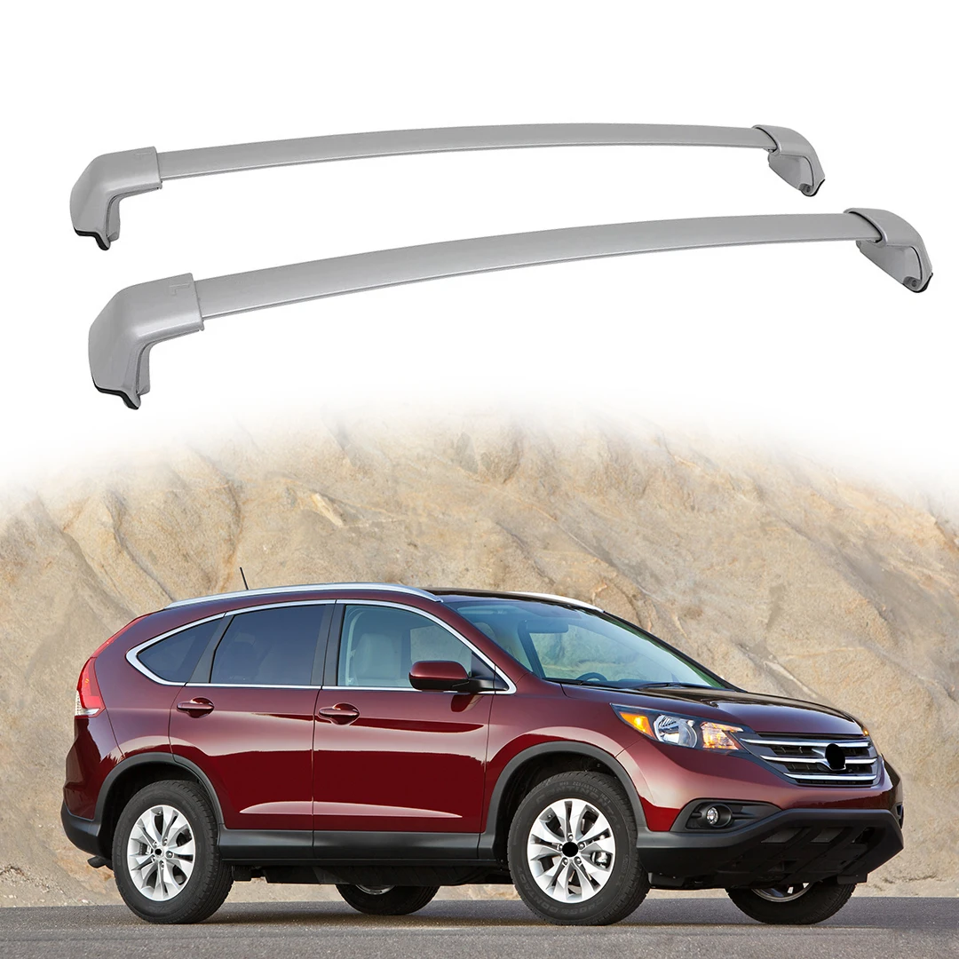 

2PCS Aluminum Roof Rail Rack Crossbars Cross Bars Fit for HONDA CRV 2012-2016 Rooftop Luggage Sedan Cargo Bar