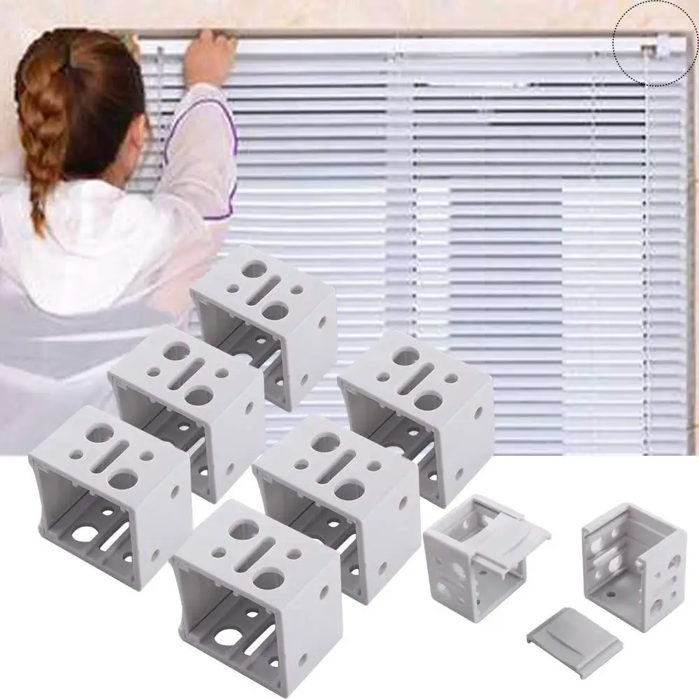 

Plastic Practical Track End Cover Vertical Home Tool Replacement Profile Box Blinds Bracket Holder Box Headrail Bracket