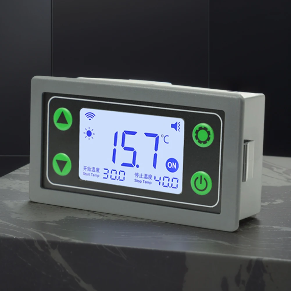 ST30/ST30-W WIFI pengendali jarak jauh termostat pendingin pemanas 30A 6-30v pengendali suhu modul APP saklar waktu Digital