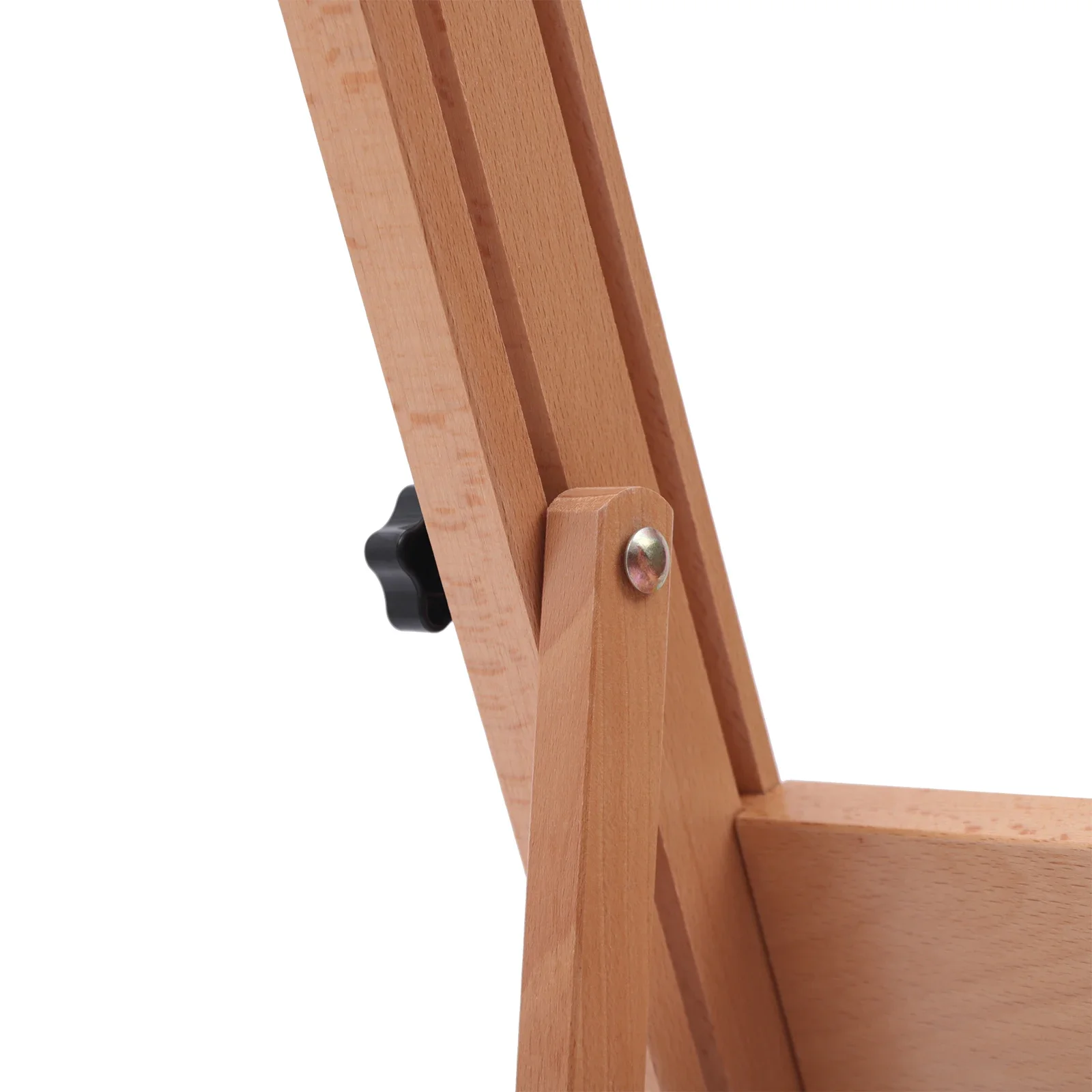 Neu gestaltete H-Rahmen-Staffelei, verstellbare, bewegliche, kippbare Staffelei, Malstaffelei, große Studio-H-Rahmen-Staffelei zum Malen – Detail 12