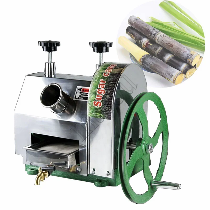 250A Hand Held Stainless Steel Desktop Sugar Cane Machine Commercial Sugarcane Juicer , Cane-Juice Squeezer, Cane Crusher