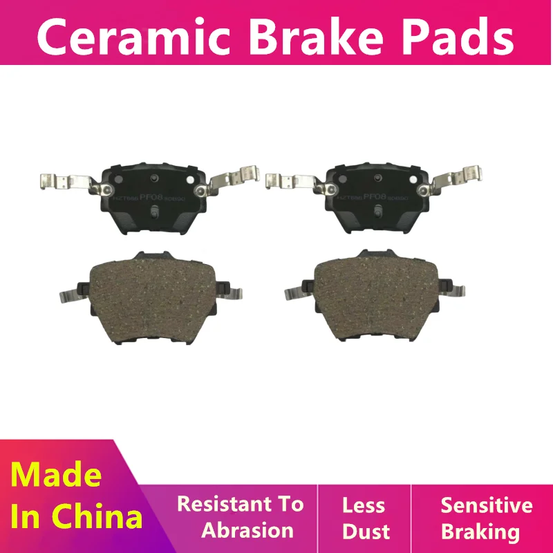 Front/Rear Ceramic Brake Pads For Gac Trumpchi Gs5 (2nd Generation) 1.5t(235t)2019 2020 2021 2022 2023 2024/Auto Parts