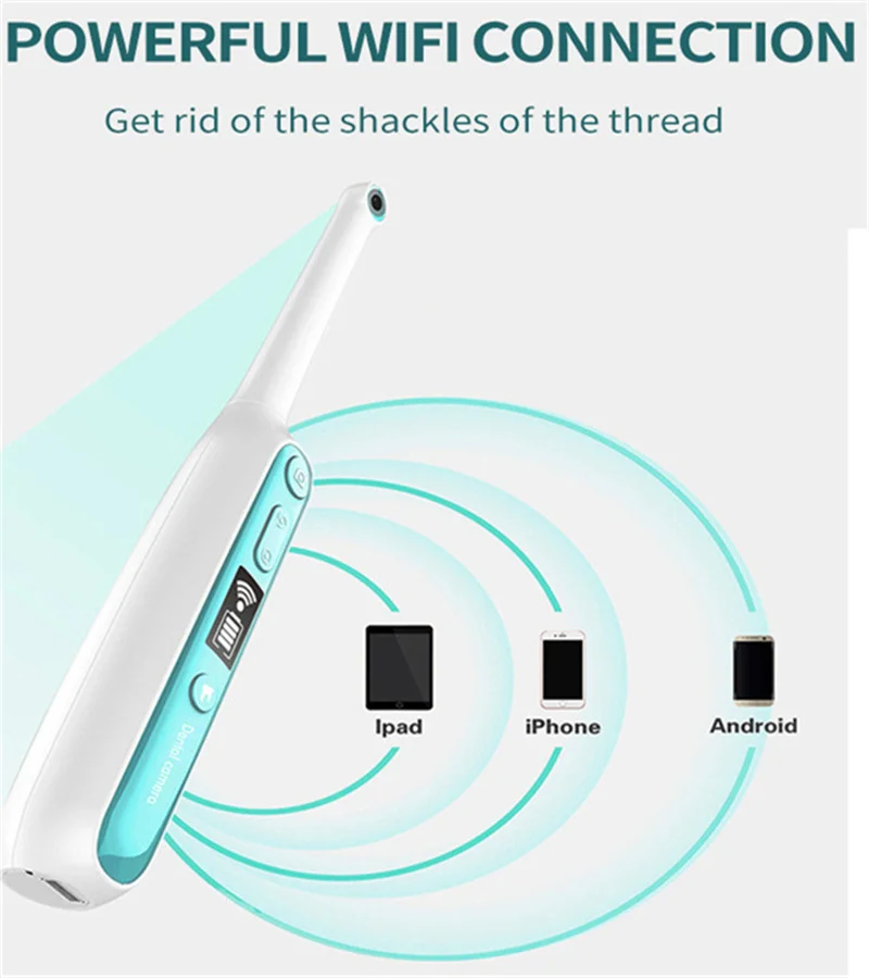 Стоматологическая Wi-Fi стоматологическая камера внутриротового осмотра, датчик, электронная 1440P HD Camara, эндоскопические камеры для стоматологической клиники