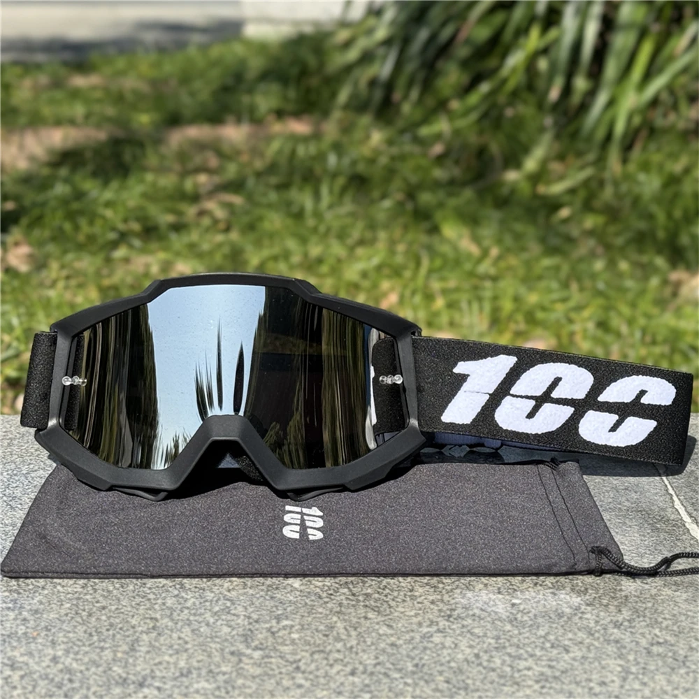 High Quality 100 Motocross Goggles ATV Protection Cycling Racing Motorcycle Glasses MTB Mask Sunglasses Windproof Skiing Goggles image 5